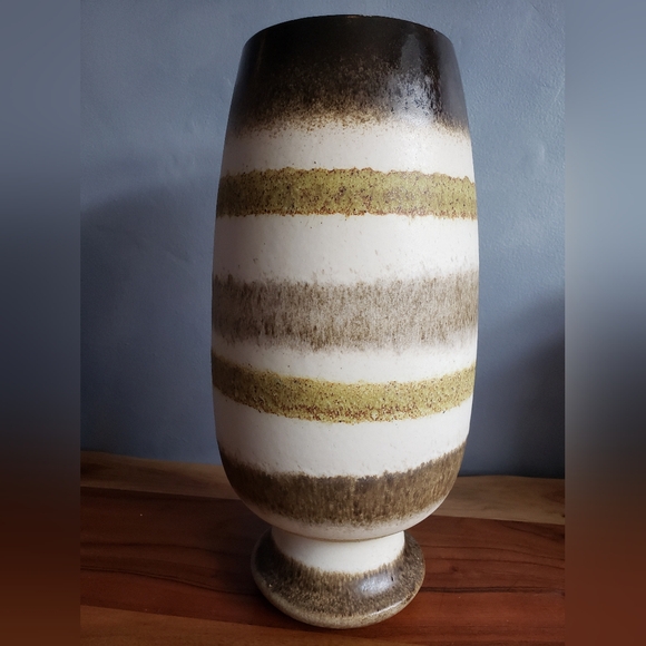 SCHEURICH, KERAMIK MCM W. GERMANY, 60'S CERAMIC VASE - Picture 4 of 10
